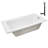 72'' x 36'' Acrylic Soaking Drop-In Bathtub, Drain Included-97545299
