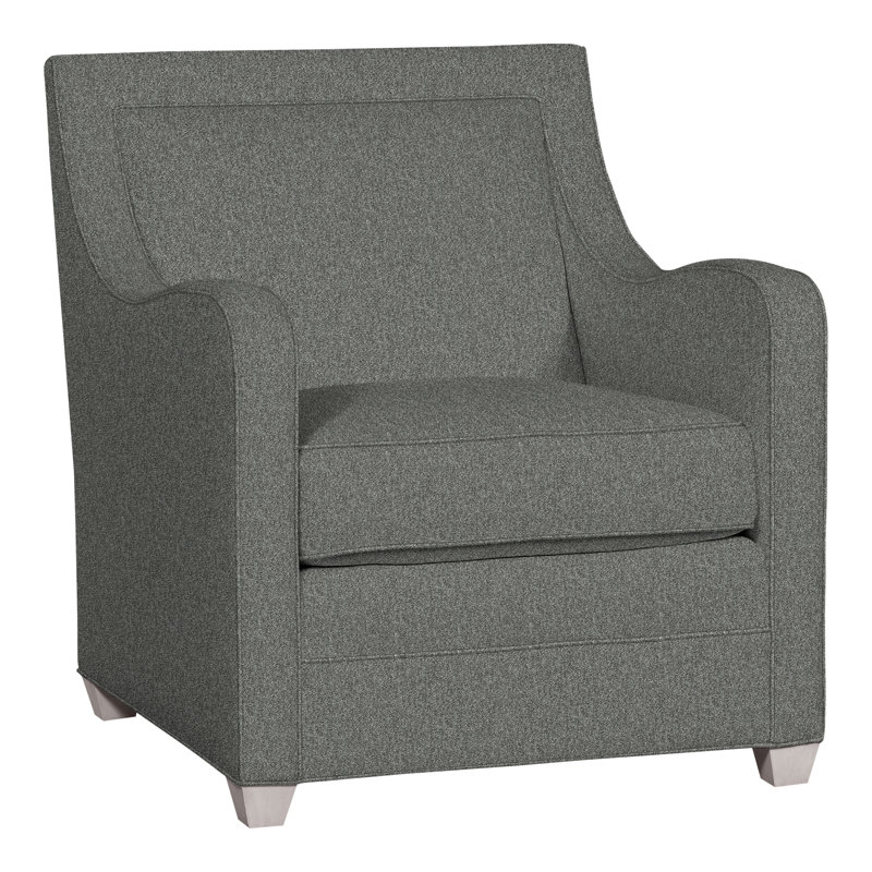 Haden 31.5" Chair, Dove Gray, Ian Pewter
