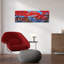 «Red Umbrellas Cafe», art mural contemporain-914282731