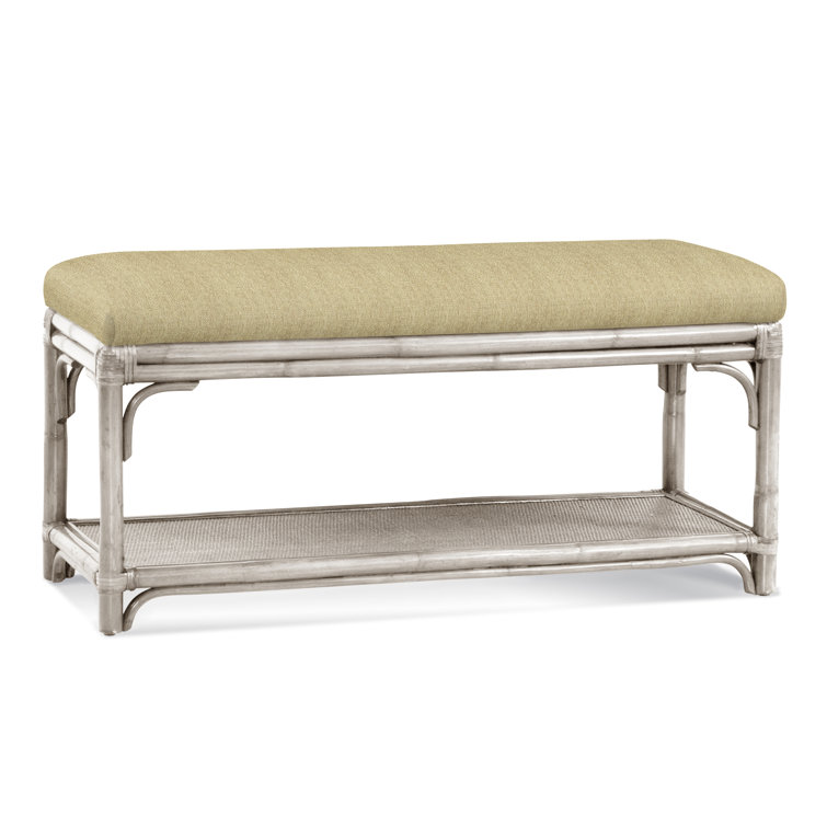 Banc de rangement en osier Summer Retreat