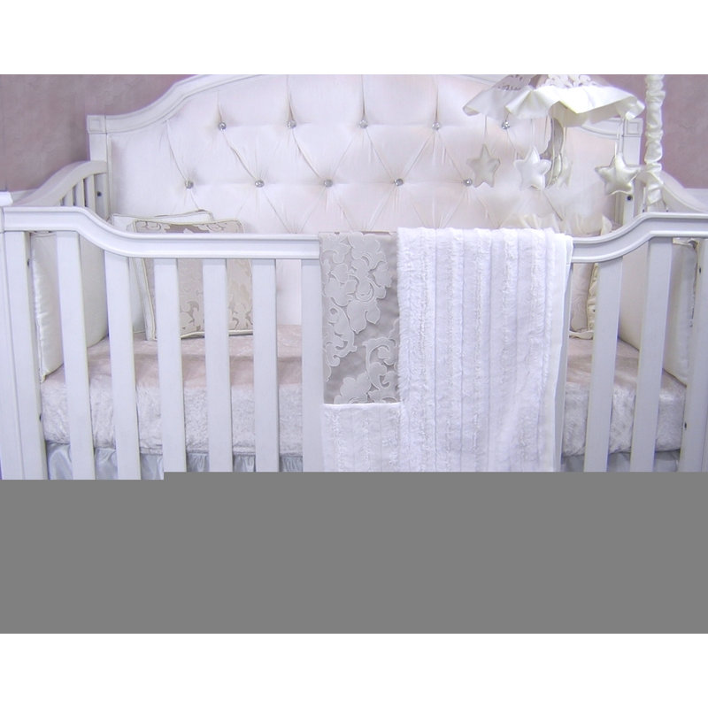 Deluna 3 - Piece Organic Cotton Blend Crib Bedding Set