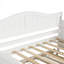 Lit de jour simple en bois avec lit gigogne, canapé-lit pour le salon de la chambre à coucher-513948922
