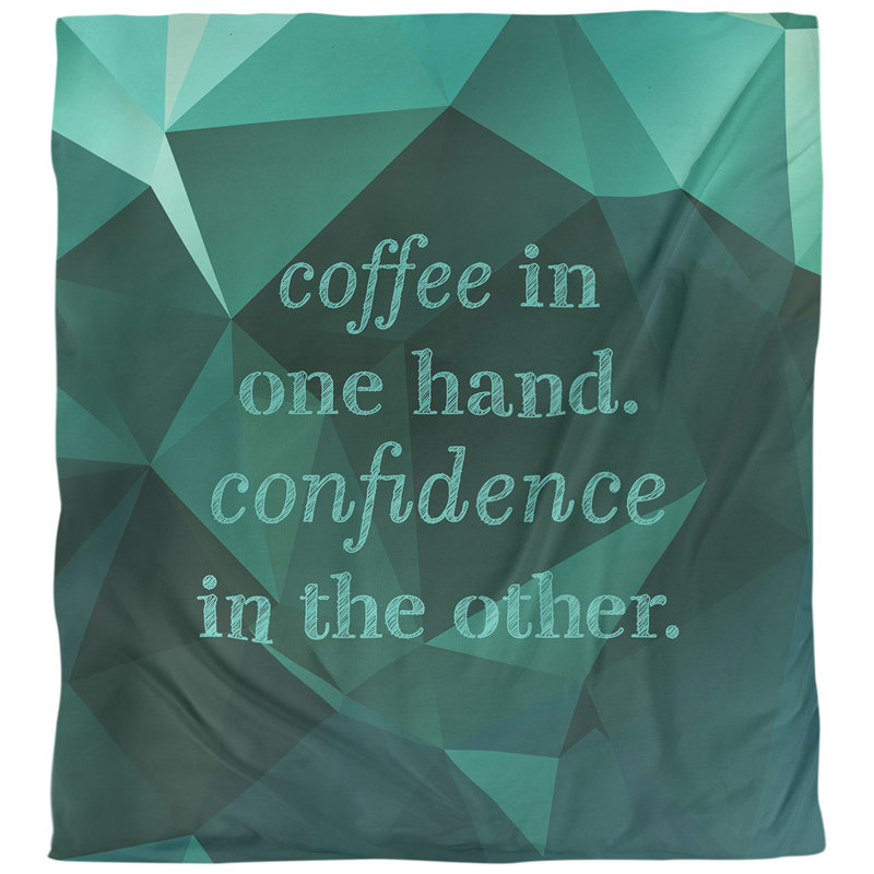 Housse de couette simple café & confidence quot, Housse de couette pour grand lit, Vert émeraude