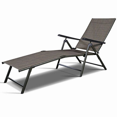 Rosecliff Heights Hudsonville Outdoor Metal Chaise Lounge | Wayfair