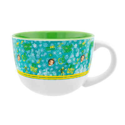 Grande tasse à soupe Elf Tossed Peut contenir 20 onces