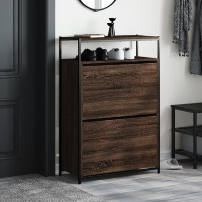 8 Pair Shoe Storage Cabinet