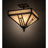 Taren Glass Semi Flush Mount