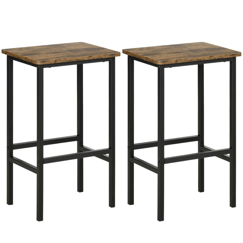 Counter Stool with Metal Frame
