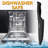 Knife Sets For Kitchen With Block, 19 Pcs Kitchen Knife Set With Block Self Sharpening, Dishwasher Safe, Anti-Slip Handle