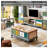 Minimalist modern coffee table-110990903