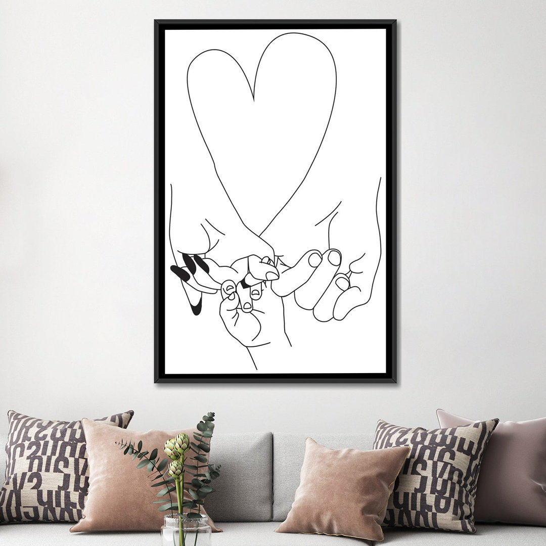 " Pinky Promise, Parent " East Urban Home Mat 