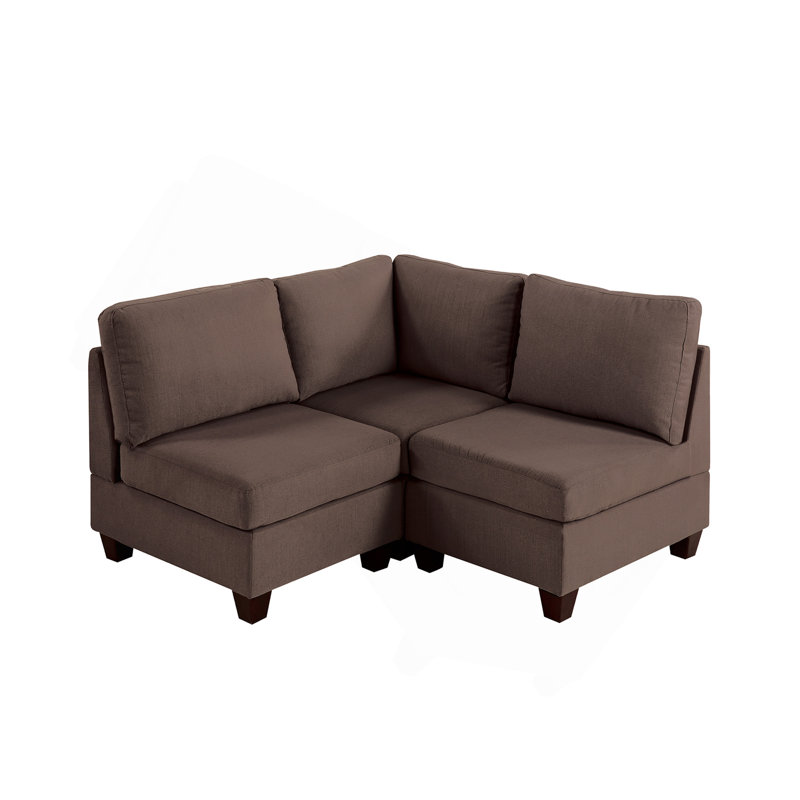 MODULAR SET - 3PC In Black Coffee