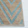 Haileymarie Paradise Performance Chevron Rug