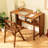 Space-saving Bamboo Desks, Portable Foldable Design For Home Office