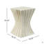 Élégante table d'appoint ondulée-264833555