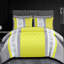 Premium Cover Set Brushed Microfiber Reversible With Zipper Closure & Corner Ties-125042967-128505341