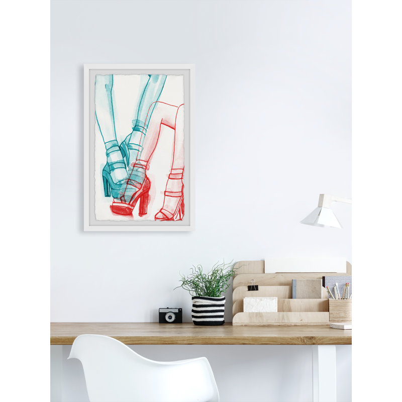 Cute Chunky Heels by Parvez Taj - Single Picture Frame Painting, 91 cm H x 61 cm W
