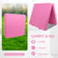 2-Folding Exercise Mat For Kids, 6'X3' Foldable Gymnastics Tumbling Mat, Handles-108791108