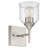 Beacon 1 Light Wall Sconce - Brushed Steel Finish-1366022051