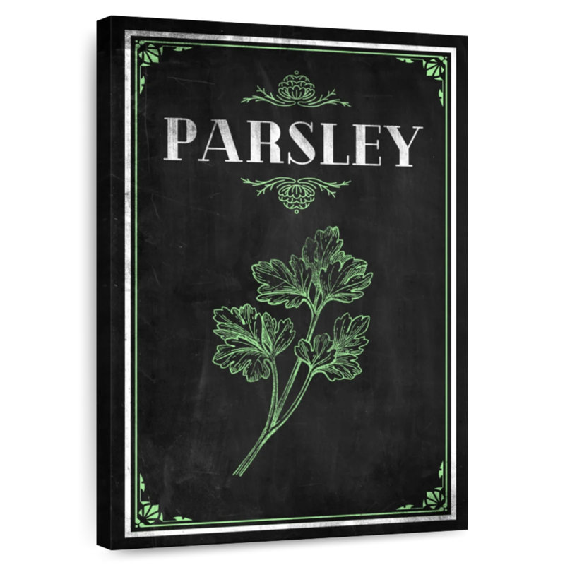 Fresh Parsley, 24" H x 16" W