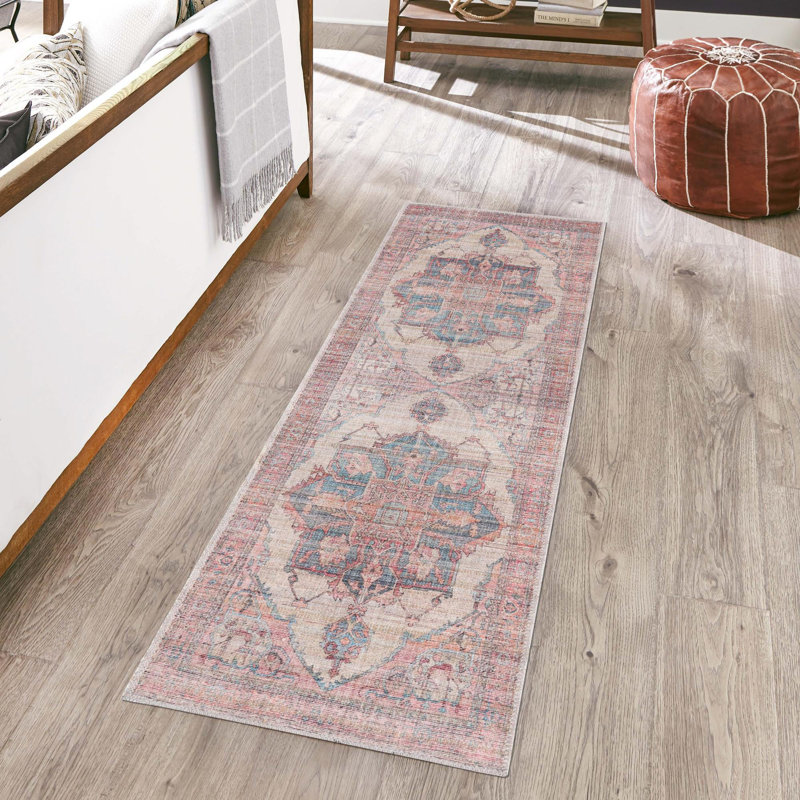 Haag Chenille Floral Indoor Rug, Runner 2' x 7'10"