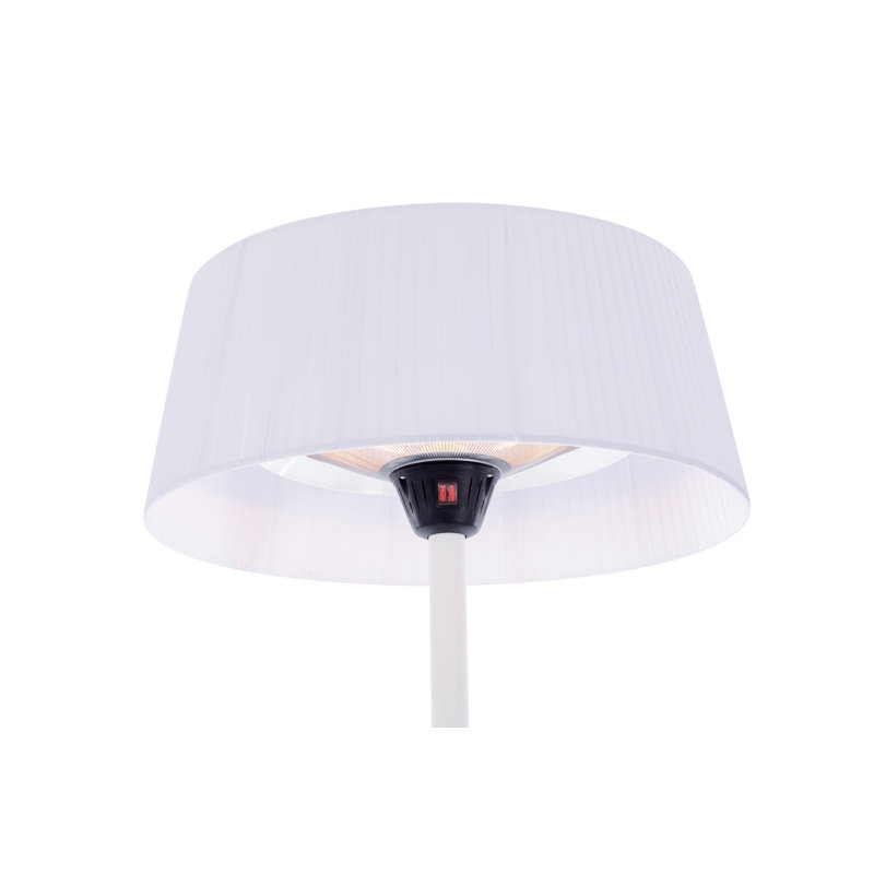 Artix Electric Hanging Patio Heater, White