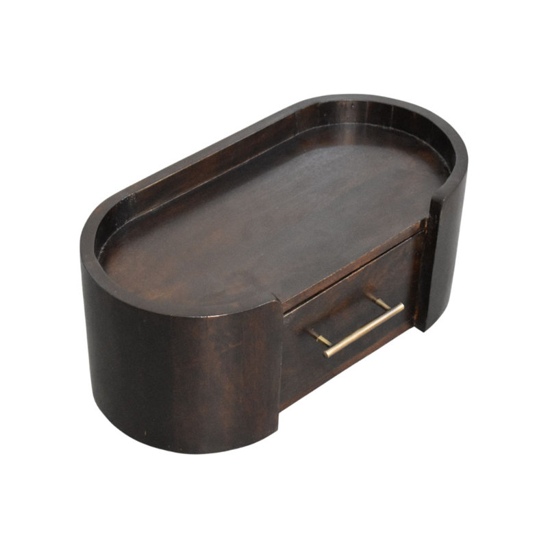 Burstyn 50cm W Solid Wood Bedside Table