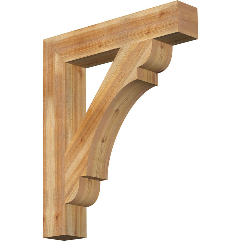 Support pour scie brute brute l 6 po x P 34 po x H 40 po, Western Red Cedar, Cèdre rouge, H 40 po x l 6 po x P 34 po