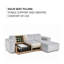 Romunda 3 Seater Sofa Bed-899942530
