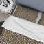 Ensemble de housse de couette en microfibre brun / jaune / rose Poppell-815654754