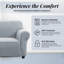 Jacquard Pattern Stretchable Spandex Sofa Slipcover - Stylish Sofa Protector-135839445-135839446