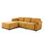 L-Shaped Sectional Sofa Couch With Reversible Ottoman-1328514989