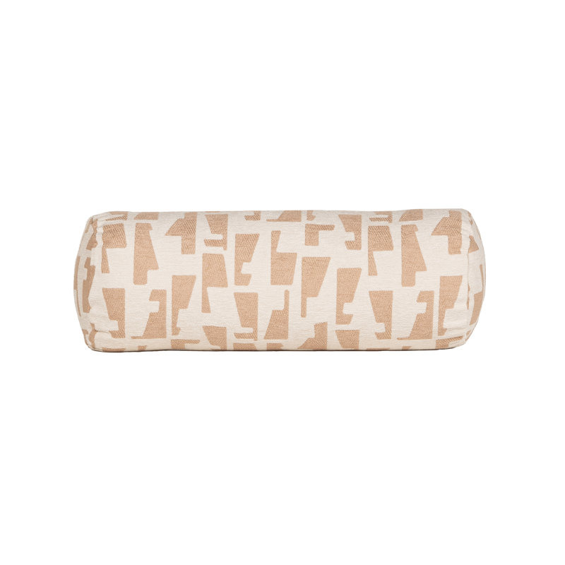 Coussin décoratif Gavel, Blush Pink, Traversin 21 po x 8 po, polyester