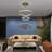 Chloe-Anne 2 - Light LED Round / Oval Chandelier-1069257843-1069257845
