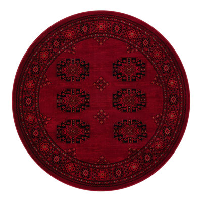 Amro Oriental Red Area Rug