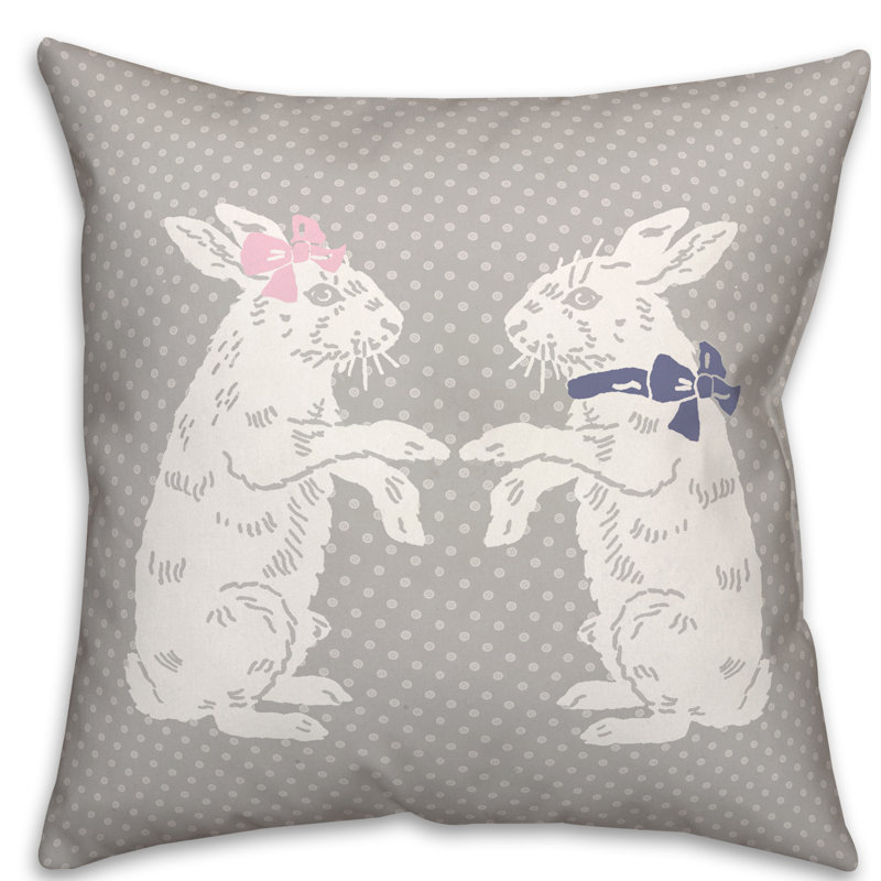 Coussin Hippity Hoppity, 26 po x 26 po