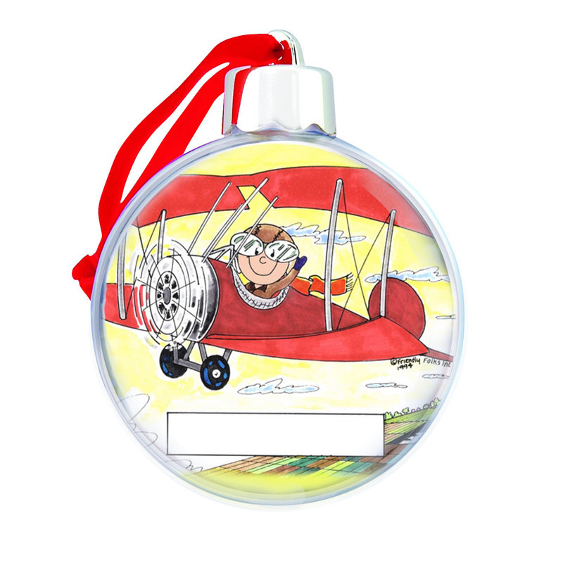 Ornement d'ampoule de Noël mâle personnalisé, Oui