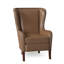 Fauteuil à oreilles en cuir véritable de 32 po de largeur Aurora-24654268-24654165-24654161