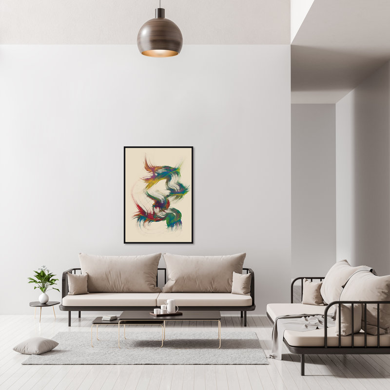 Somewhere New I Painting by Danielle Davis, 44.75" H x 31.75" W, Image Brush Gel