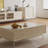 Simple coffee table TV cabinet combination-105843963