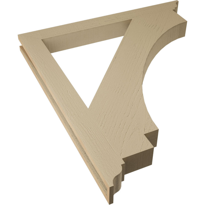 Support en bois de cèdre impérial traditionnel Imperial, H 40 po x l 3,5 po x P 36 po