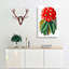 Rhododendron Flowers - Wrapped Canvas-55323609