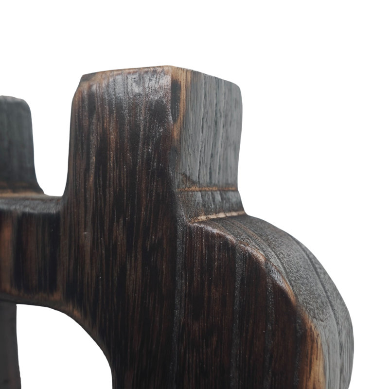Sculpture en bois 17 po faite à la main