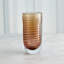 Spiraled Handmade Glass Table Vase