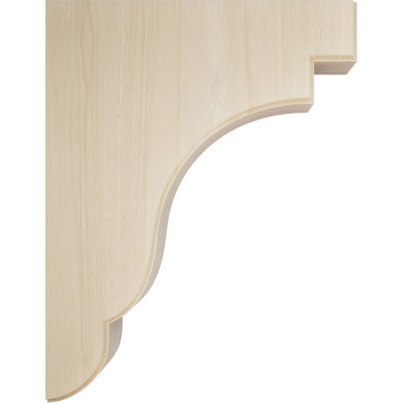 Support Bedford, Hévéa, 5,25 po X P 8,5 po X P 11 po H