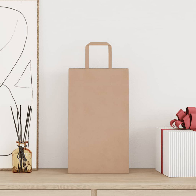 Basalt Gift Wrap Storage, 21 x 11 x 28 cm, brown