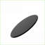 Table basse 38,6 po ronde en verre trempé, rebord biseauté épais de 1/2 po, facile à nettoyer et amp; Durable-499613215-499613203