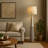 Richards 59" Tall Resin Floor Lamp With Linen Shade