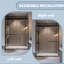 56" - 60" W x 72" H Double Sliding Framed Shower Door with  SGCC-certified Tempered Glass-87684013