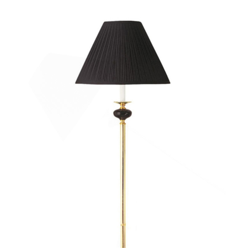 Ensemble de lampes en céramique 3 pièces, lampes sur pied et de table, Noir